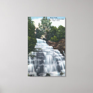 Hector Falls near Seneca Lake View Canvas Print