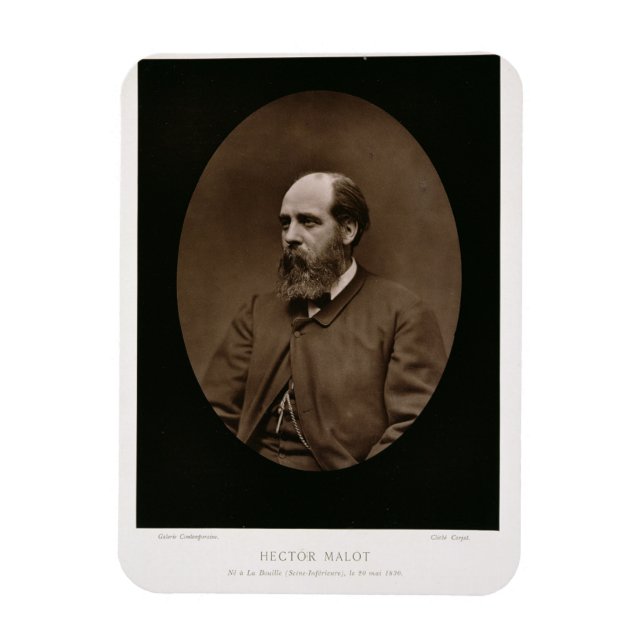 Hector Malot (1830-1907), from 'Galerie Contempora Magnet (Vertical)