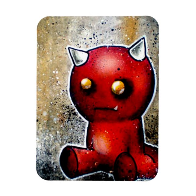 Hector the Little Devil magnet (Vertical)