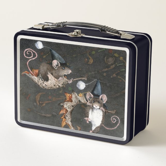 "Hector was a tad clumsy" Metal Lunch Box (Front)
