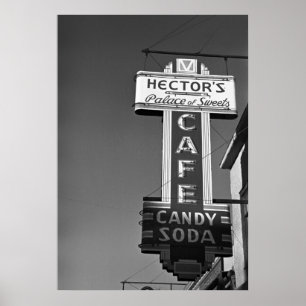 Hector's Palace of Sweets,  1930s Poster