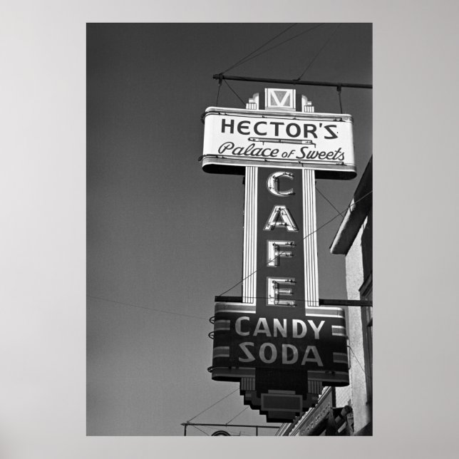 Hector's Palace of Sweets,  1930s Poster (Front)