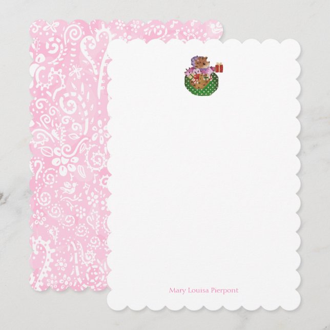 Heddy Hedgehog personalised Card (Front/Back)