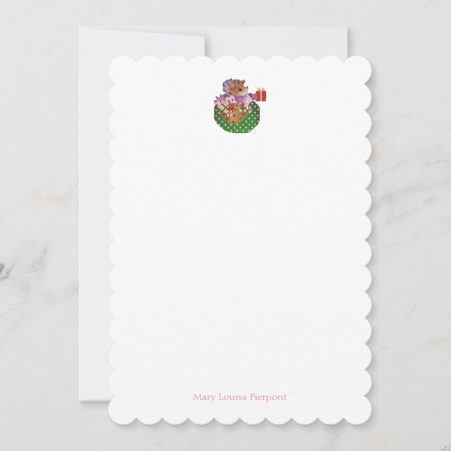 Heddy Hedgehog personalised Card (Front)