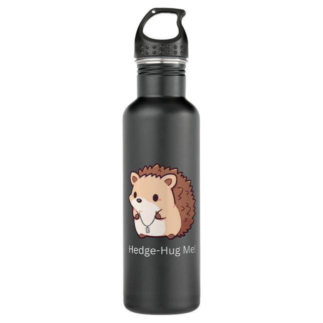 Hedge-Hug Me 710 Ml Water Bottle (Front)