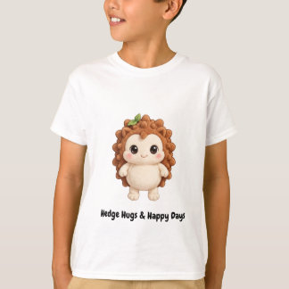 Hedge Hugs & Happy Days Kids T-Shirt
