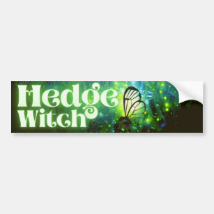 Hedge Witch Bumper Sticker