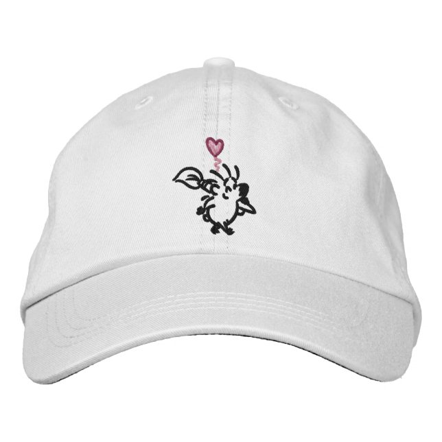 HEDGEHOG ARTIST by Jeff Willis Artist Embroidered Hat (Front)