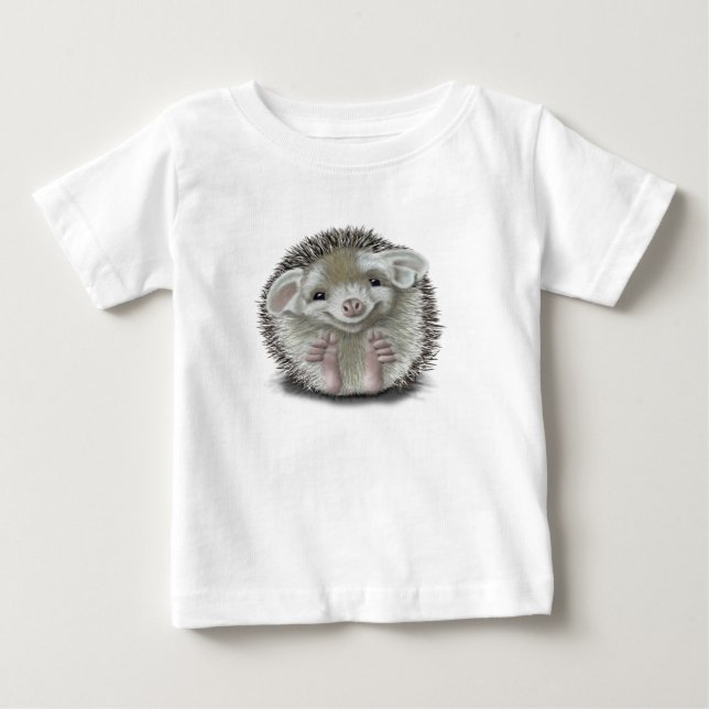 Hedgehog Baby T-Shirt (Front)