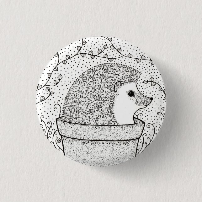 Hedgehog Badge (Front)