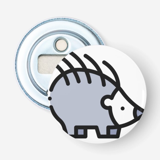 Hedgehog Bottle Opener (Front)