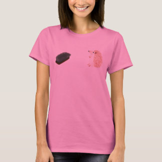 Hedgehog Brush Joke Funny Cute Shirt