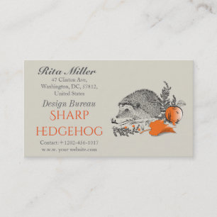 Hedgehog Business Card