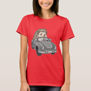 Hedgehog Car T-Shirt