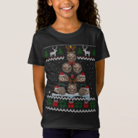 Hedgehog Christmas Tree Lights Funny Hedgehog Ugly