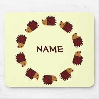 Hedgehog Crossing! Mouse Mat