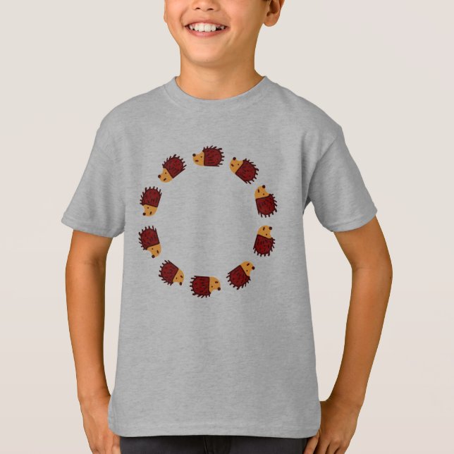 Hedgehog Crossing T-Shirt (Front)