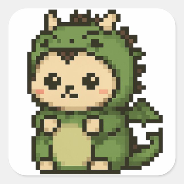 hedgehog dragon sticker sheet (Front)