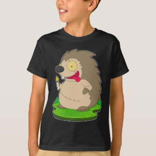 Hedgehog Halloween Zombie T-Shirt