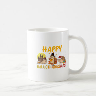Hedgehog Happy Fall Autumn Christmas Halloween Tha Coffee Mug