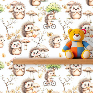 Hedgehog Haven Wallpaper