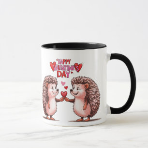 Hedgehog Heart - Valentine's Day Love Mug