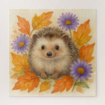 Hedgehog in Autumn