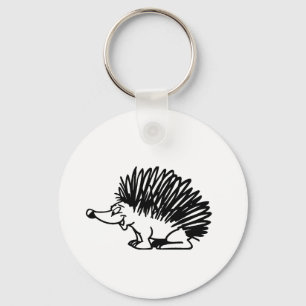 hedgehog key ring