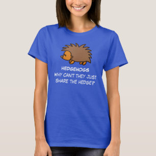 Hedgehog ladies shirt