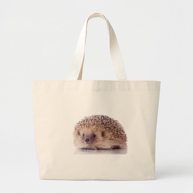 Hedgehog, Large Tote Bag (Front)