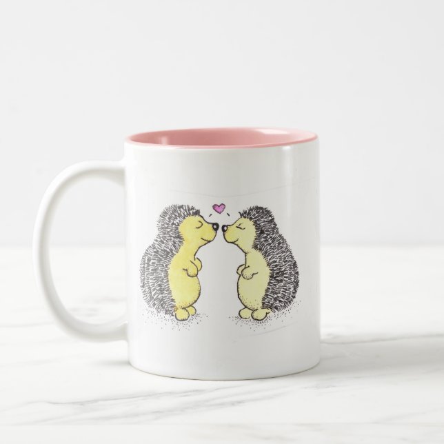 Hedgehog Love mug (Left)