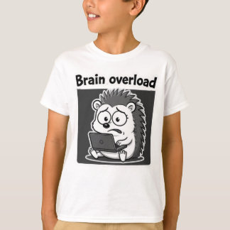 Hedgehog Meme Cartoon Funny T-Shirt