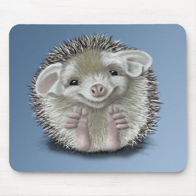 Hedgehog Mouse Mat (Front)
