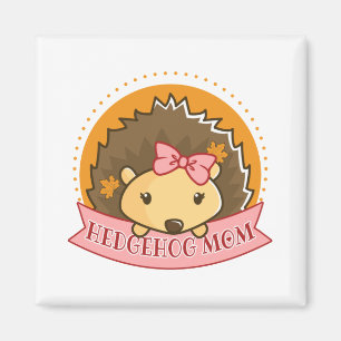 Hedgehog Mum Magnet