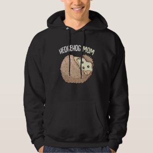 Hedgehog Mum Women Girls Hoodie
