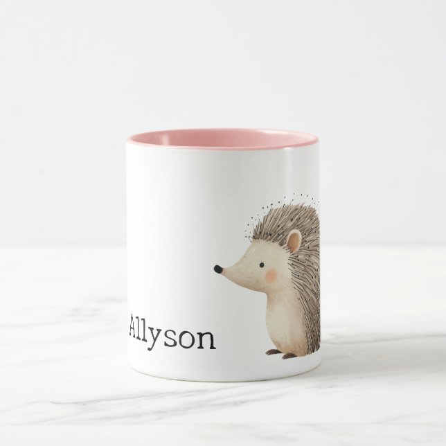 Hedgehog Name Mug (Center)