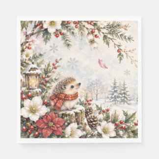 Hedgehog napkin