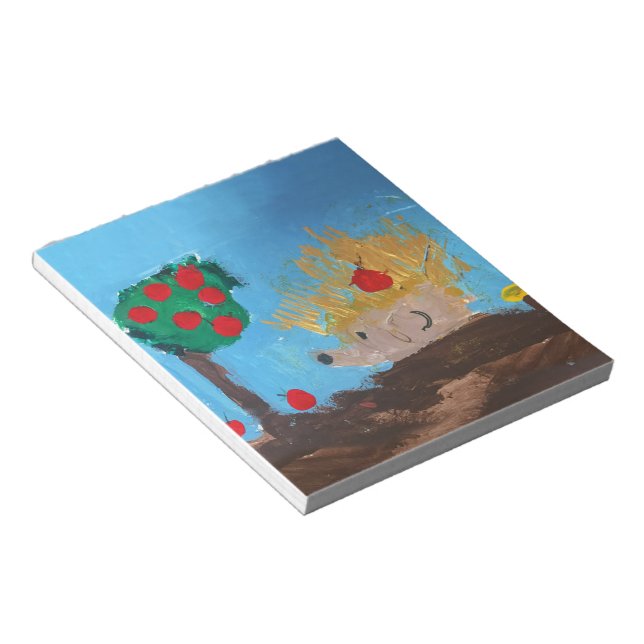 Hedgehog Painting Notepad (Angled)
