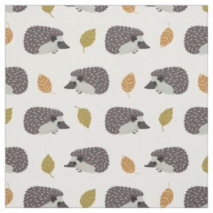Hedgehog Pattern fabric