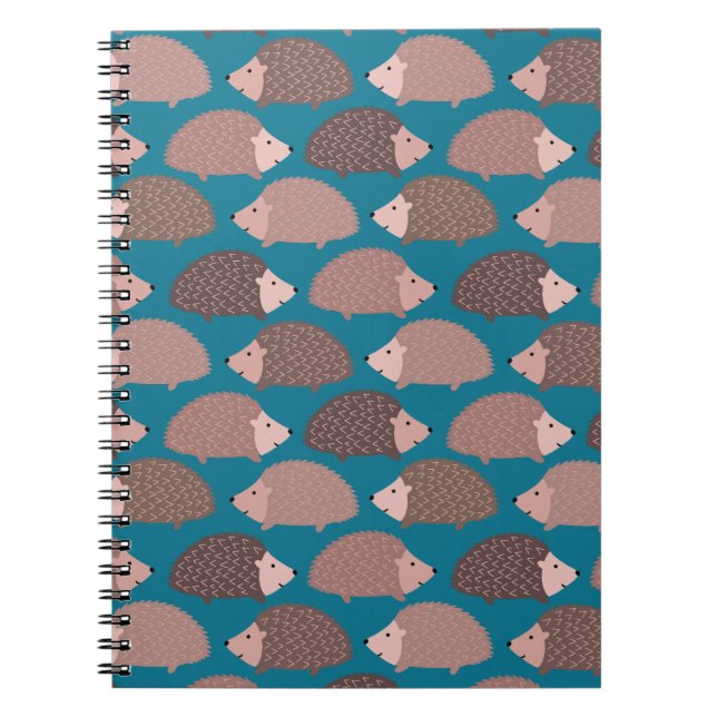 Hedgehog pattern notebook (Front)