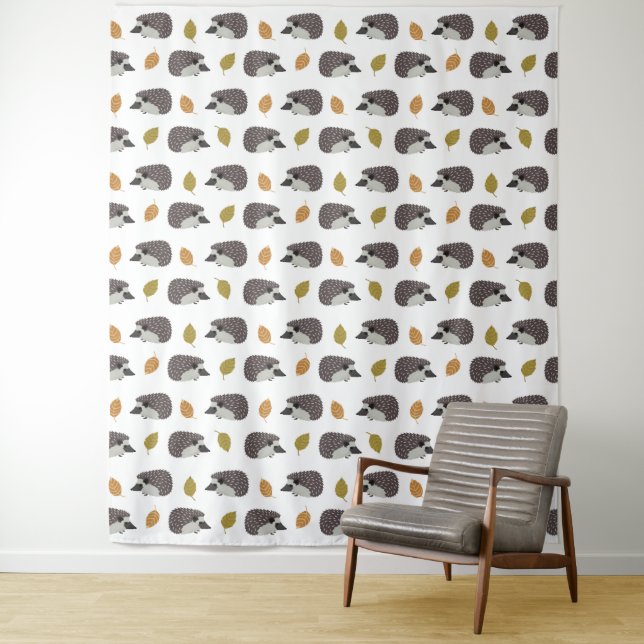 Hedgehog Pattern tapestries (In Situ)