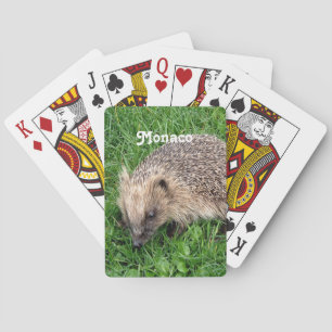 Hedgehog Playing Cards