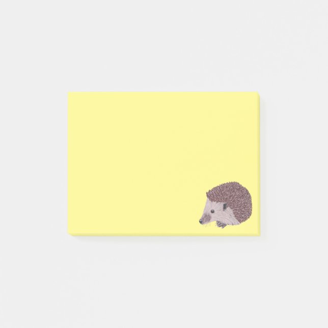 Hedgehog Post-it Notes (Front)