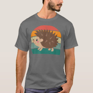 Hedgehog spines ball autumn leaves spines hedgehog T-Shirt