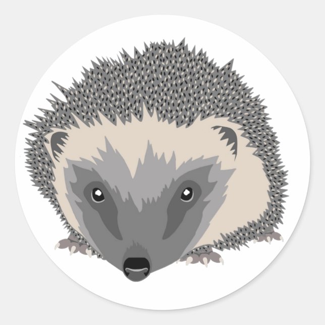Hedgehog Sticker (Front)
