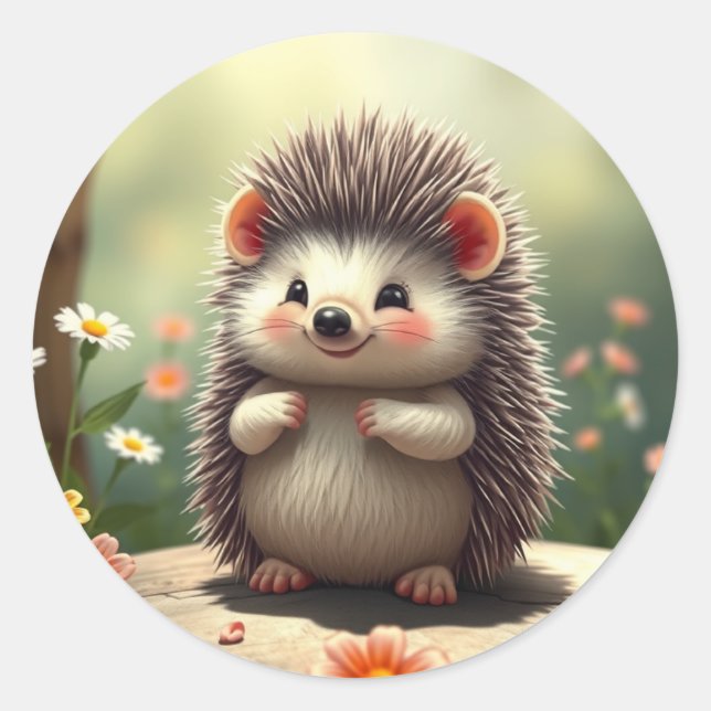 Hedgehog Stickers (Front)