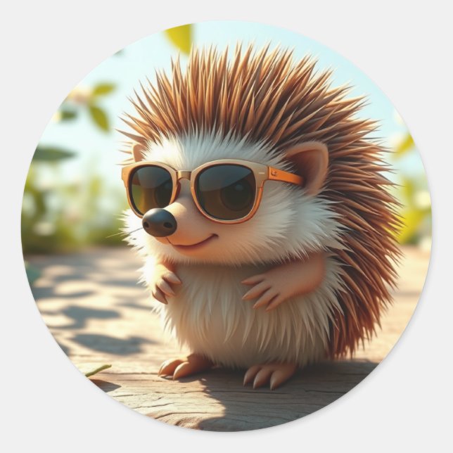 Hedgehog Stickers (Front)