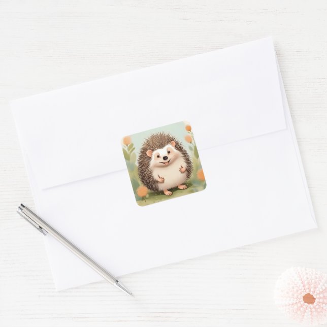 Hedgehog Stickers (Envelope)