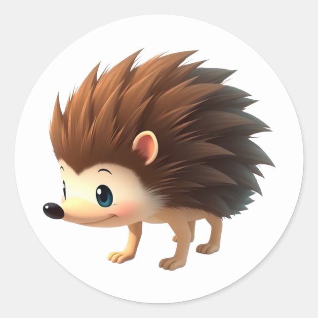 Hedgehog Stickers (Front)