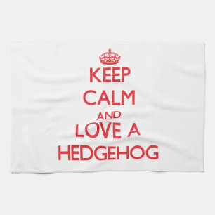 Hedgehog Tea Towel